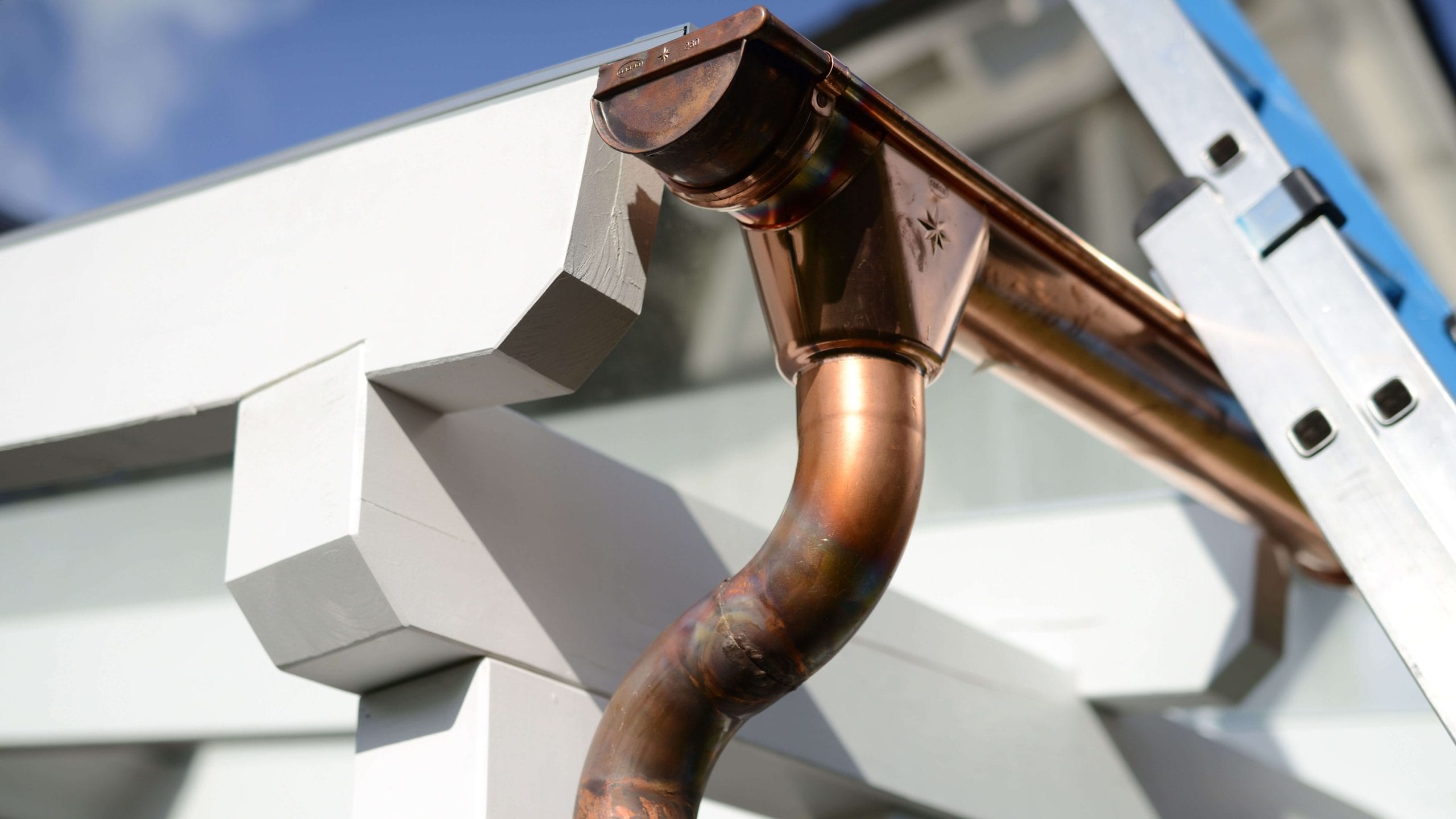 Make your property stand out with copper gutters. Contact for gutter installation in Lexington